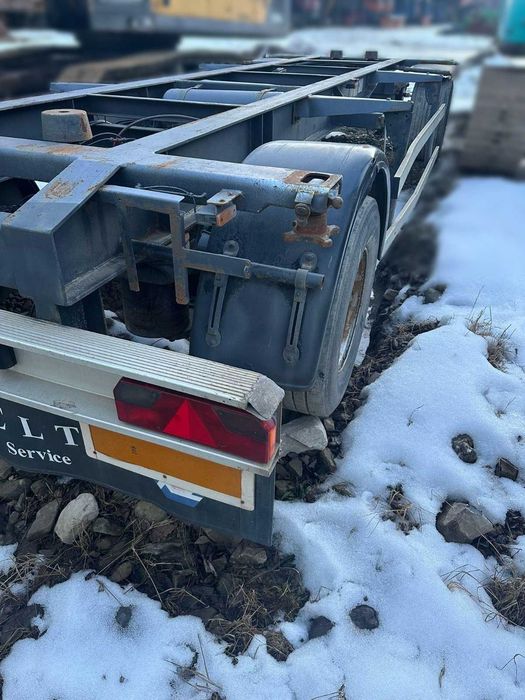 Remorcă 2 axe transport containere Kotschenreuther AWB 218