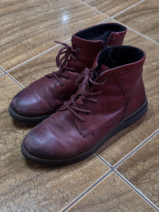 Marco Tozzi немецкие кожаные ботинки