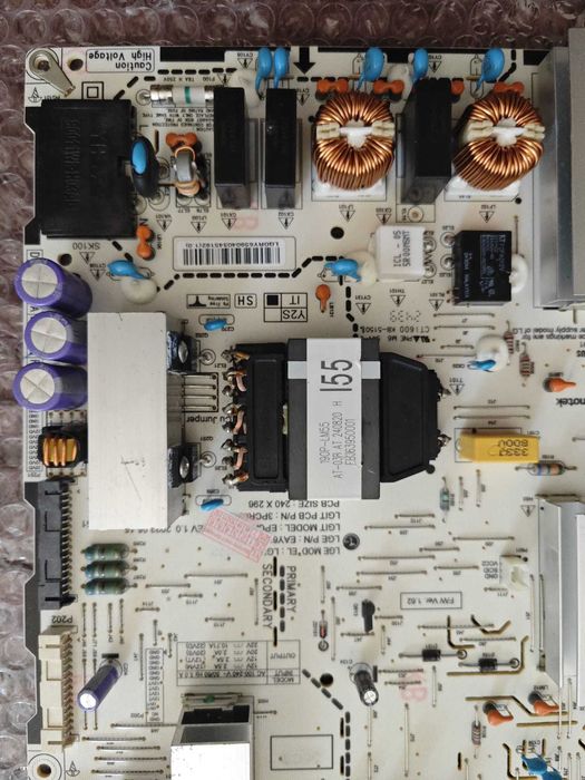 Power Supply Unit for LGP55C2-22OP EPCA38CC1B 3PCR03066C EAY65904032 - Placa de alimentare TV OLED LG 55 inch