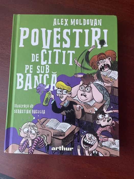 Carte Alex Moldovan- Povestiri de citit pe sub banca