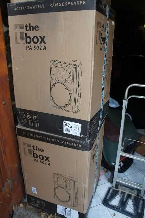 Sistem de sonorizare cu boxe active, set pentru DJ