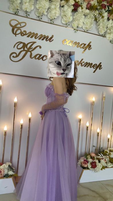 платье вечернее, на выпускной