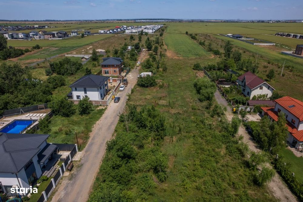 Domnesti - Fortului, Teren Constructii 407 Mp, Front 26 M !