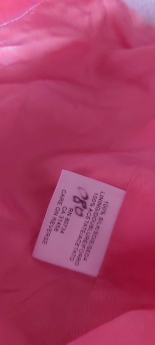 Sacou simplu gros roz