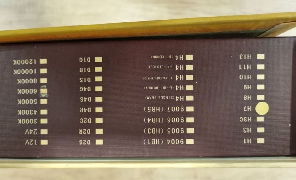 Kit Xenon H7 6000k Nou