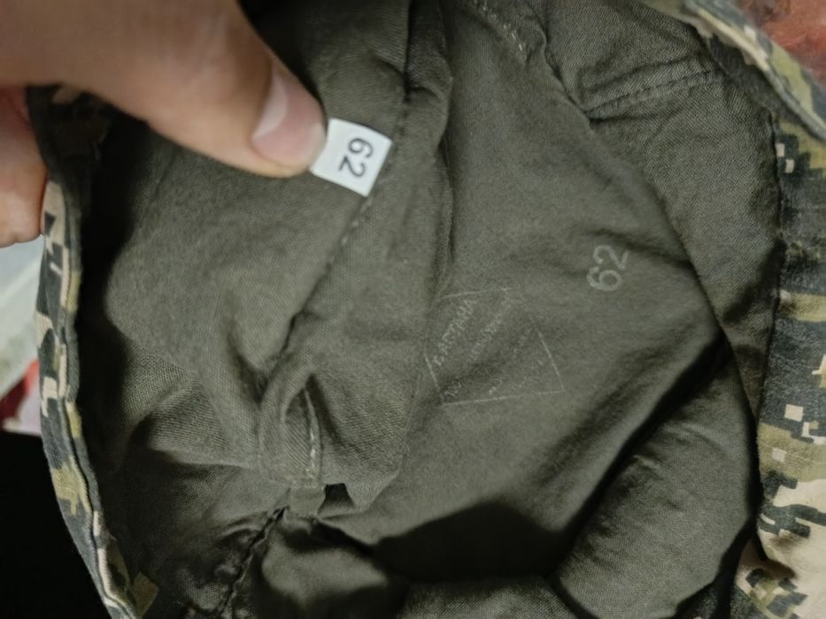 Военная кепка 62 размер