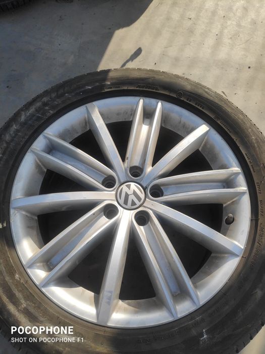 Джанти с Гуми 18 цола 5x112 Vw Tiguan / Фолксваген Тигуан