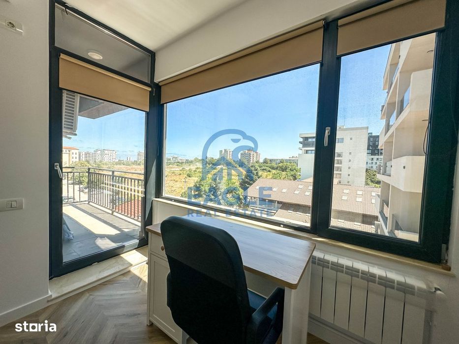 Campus - Apartament Modern cu 2 Dormitoare si balcon prima inchiriere