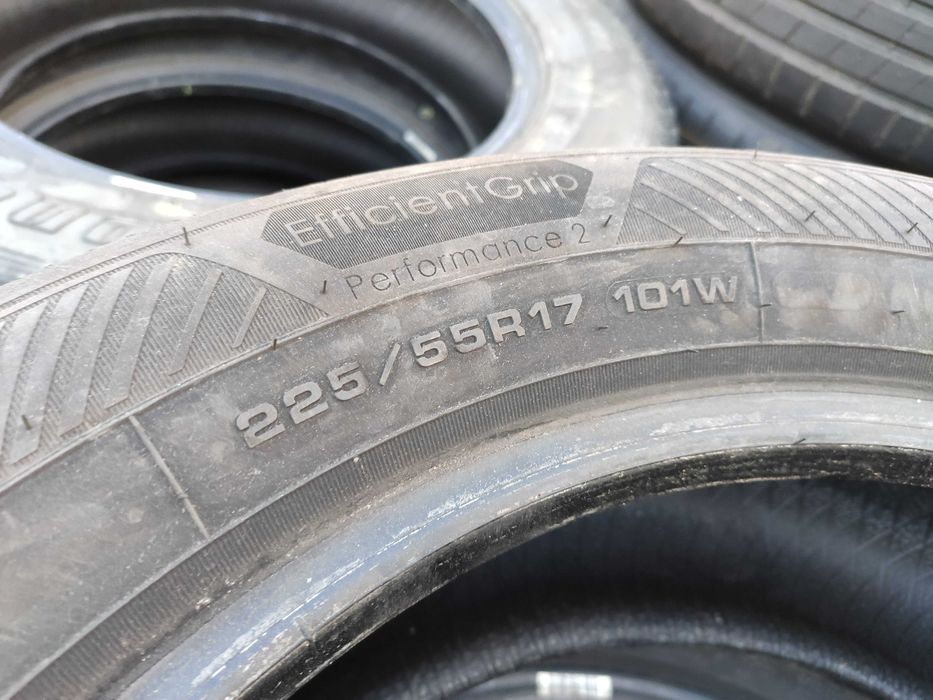 2бр Летни гуми 225 55 17 - Goodyear