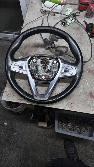 Volan bmw g11 g12 g30 g31 padele vibratii incalzire