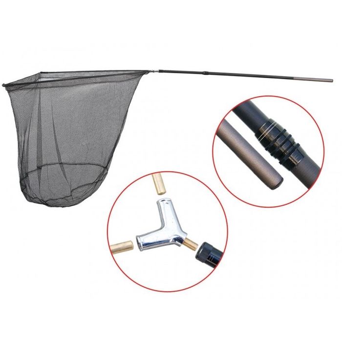 Minciog crap cu cap triunghiular Baracuda Crap 4, lungime totala 275 c