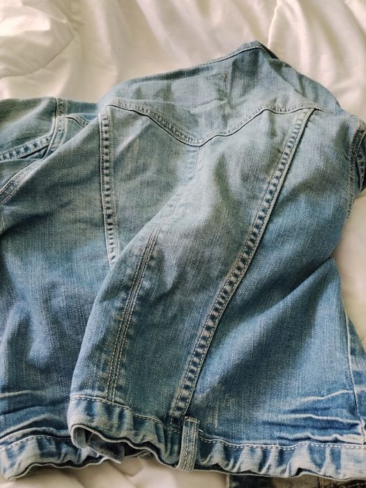 Дамско дънково яке