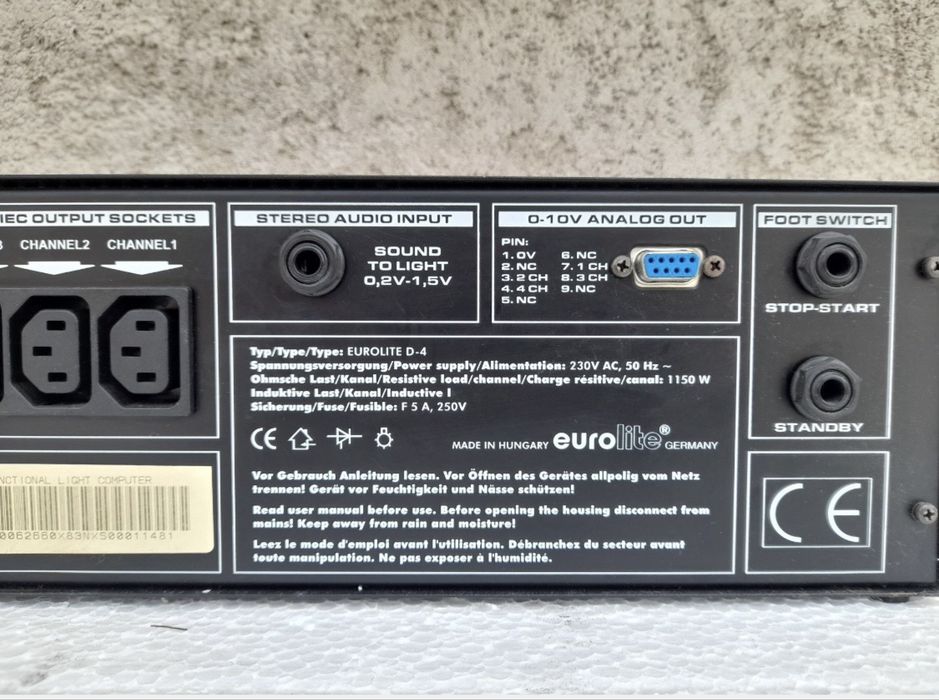Eurolite D4 controler
