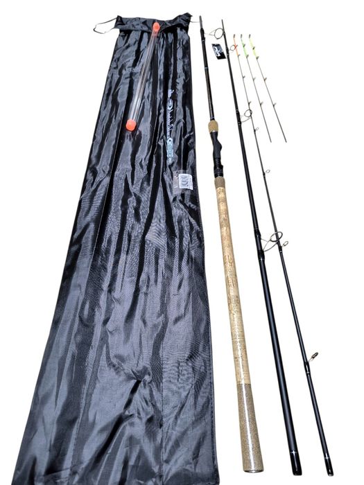 2 Lansete PRO FL Aventador Distance 3.90m 180g + 2 Mulinete TD8000