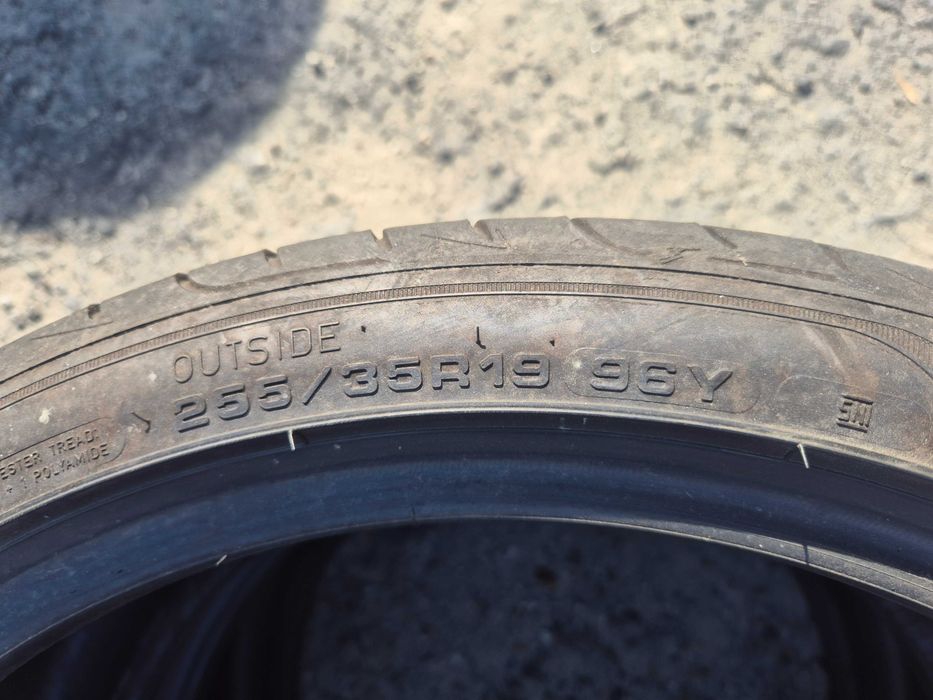 2 Anvelope de VARA - 255/35/19 96Y - GoodYear Eagle F1 Asym 3 * OEM BMW - Stare F BUNA - DOT 2021 !