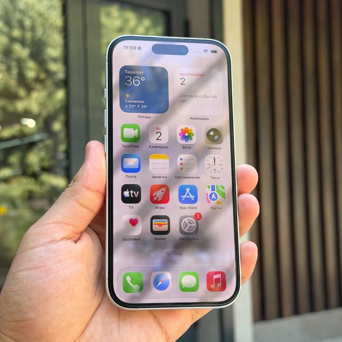 Muddatli to'lovga iPhone 17 White 256 Gb 100%  HALOL NASIYA