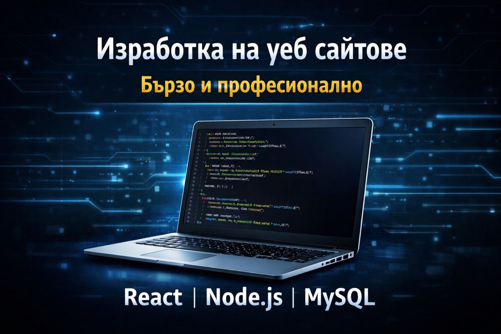 Професионални уеб сайтове по поръчка + база данни