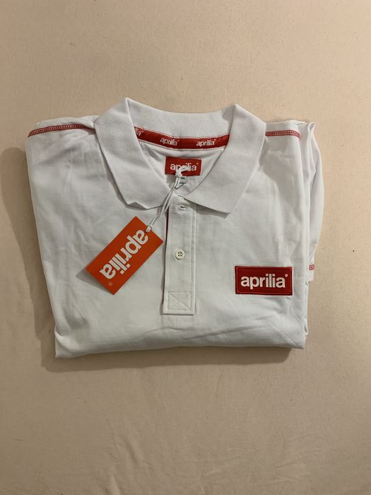 Tricouri polo Aprilia Racing bumbac.