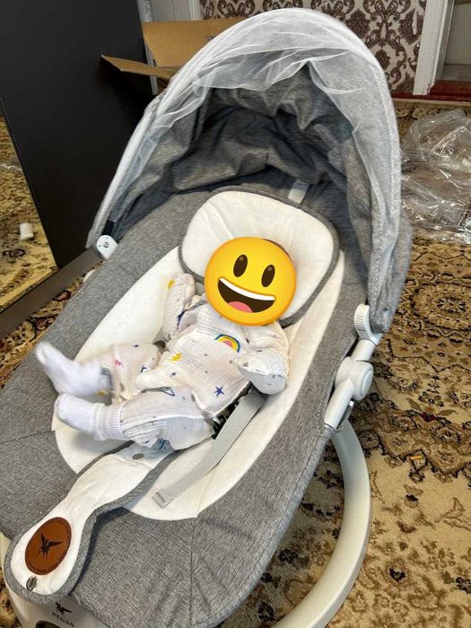 Шезлонг детский электрический