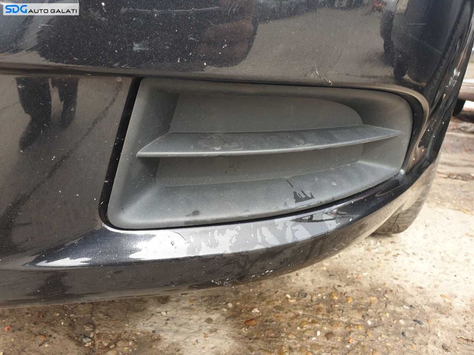 Grila Ornament Capac de la Proiector Stanga de pe Bara Spoiler Fata Skoda Octavia 2 Facelift 2008 - 2013 [C4088]
