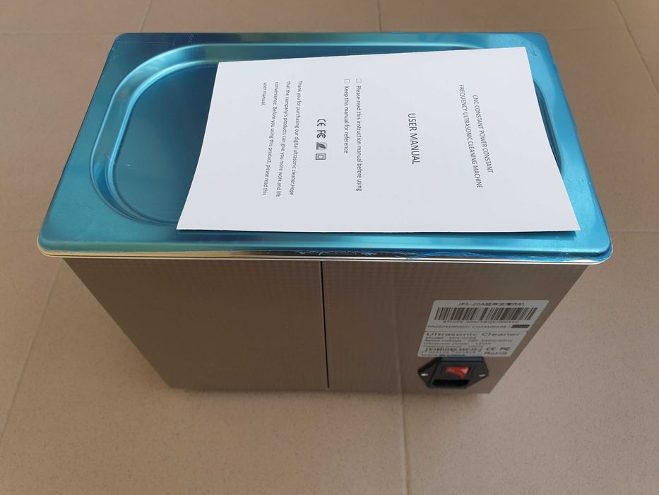 Aparat de curatat cu ultrasunete, profesional, inox, 3L