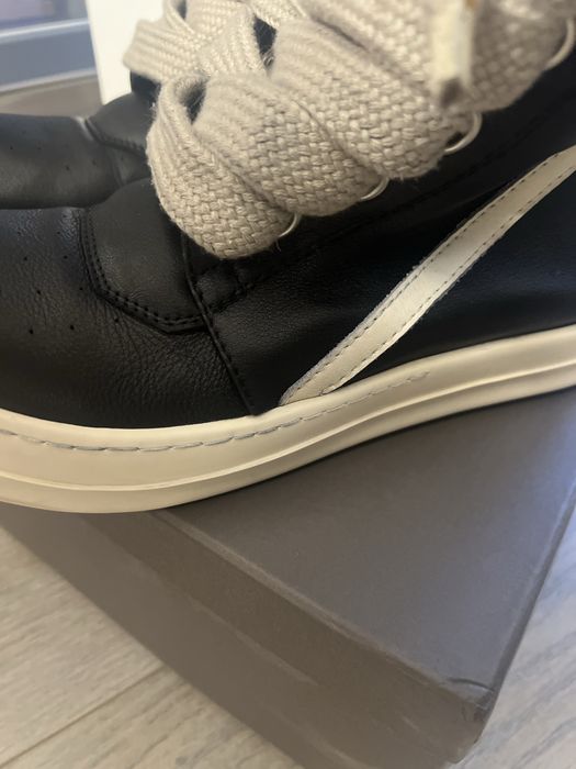 Rick Owens geobasket jumbo laces