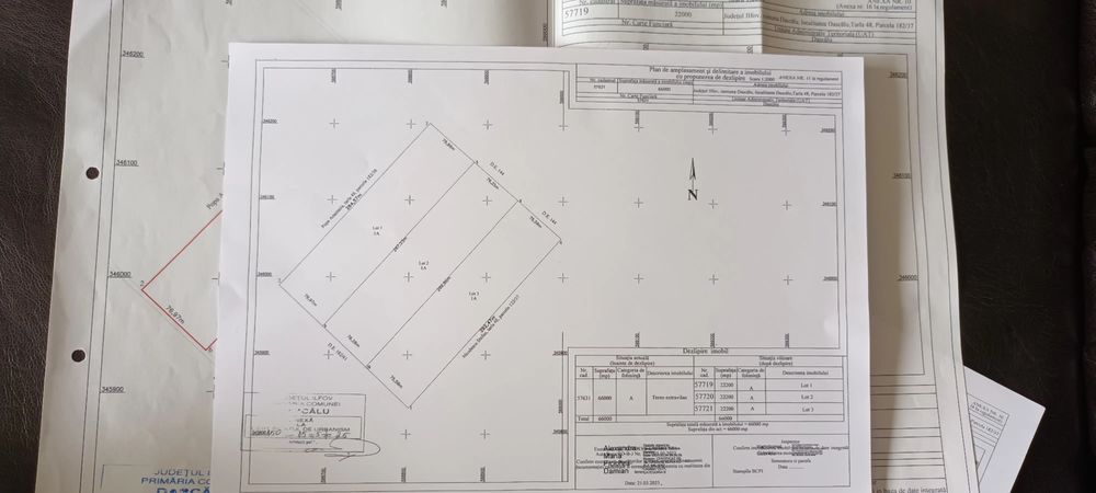 Teren intravilan de vânzare tarlaua 48 Dascalu Ilfov 66000 mp