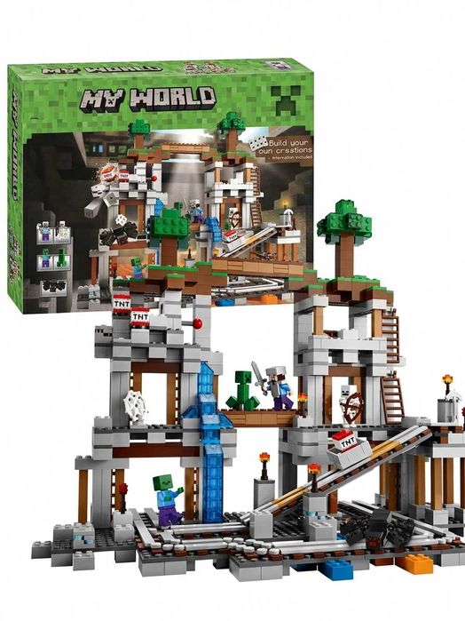 Конструктор LEGO Minecraft  – конструктор для детей, Лего майнкрафт