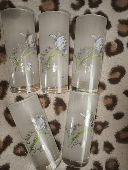 Стаканы под напитки. Стекло.