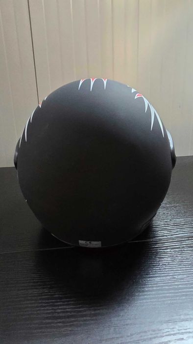 Casca Moto/Scuter/ATV, viziera dubla, marime universala, Negru Mat