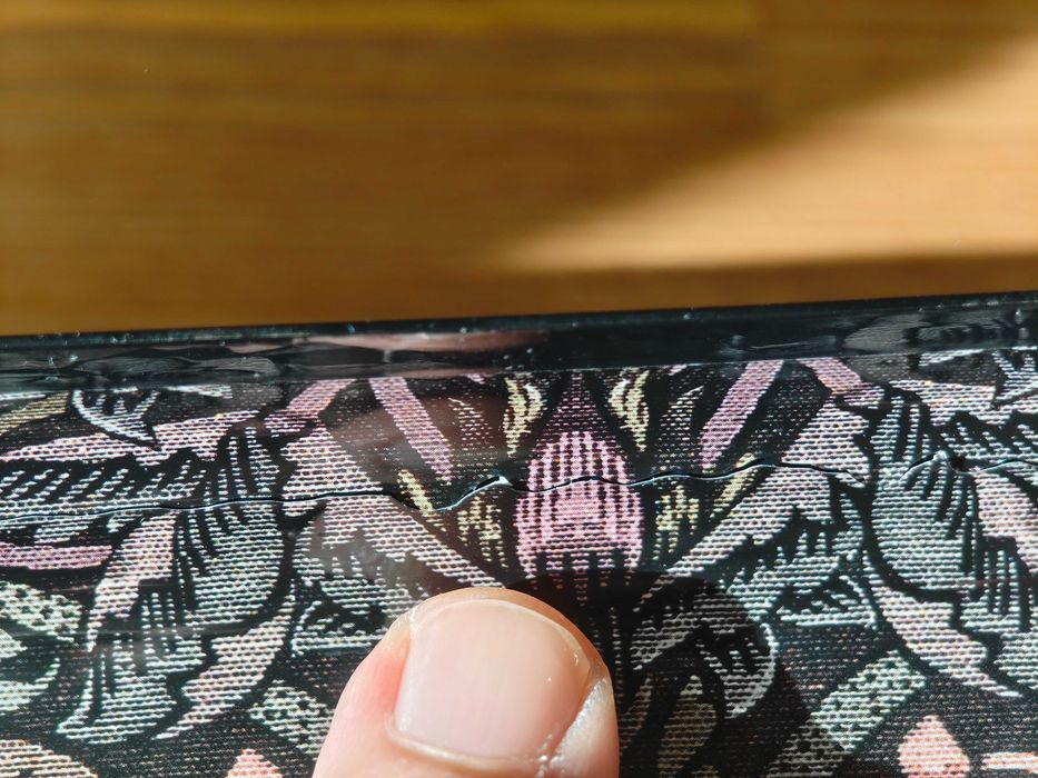 Комплект метални подноси с ефектна  ретро шарка с цветя и птици