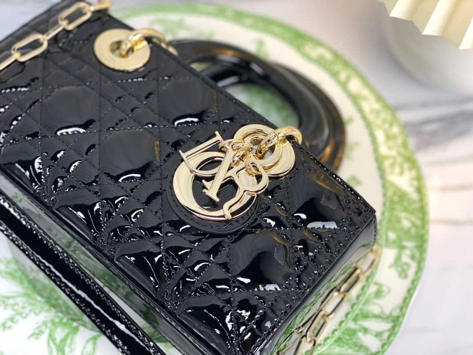 Geanta Christian Dior Lady D-Joy, lac 22cm , tip Premium