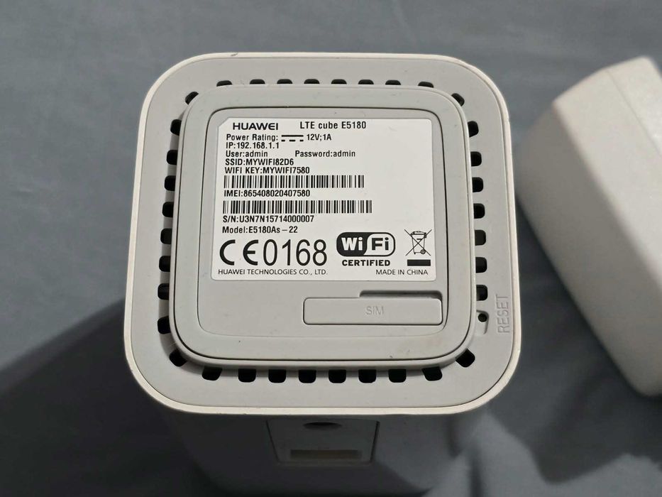 Router 4G LTE Huawei E5180 Cube (E5180As-22) Wi-Fi, Liber de Retea