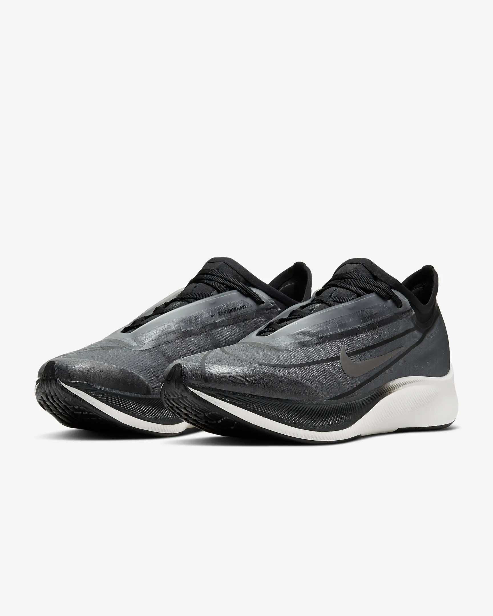 Zoom fly 3 women's black sales