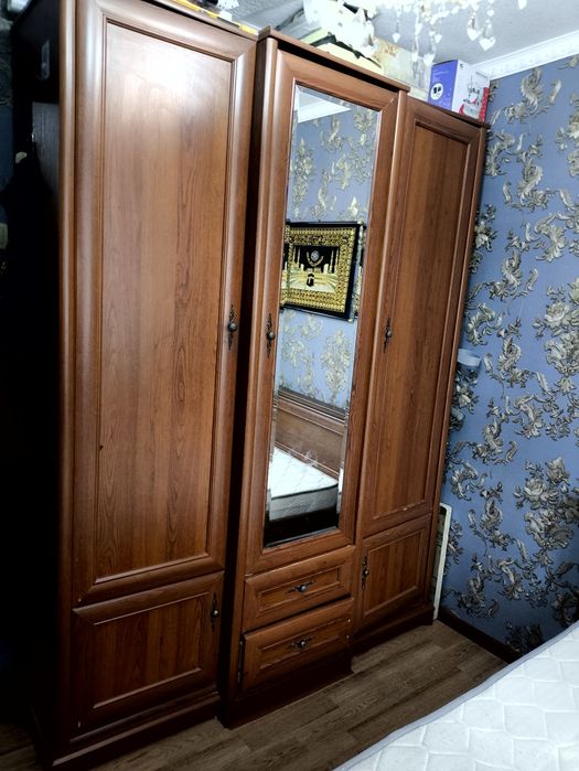 Продам кровать и шкаф