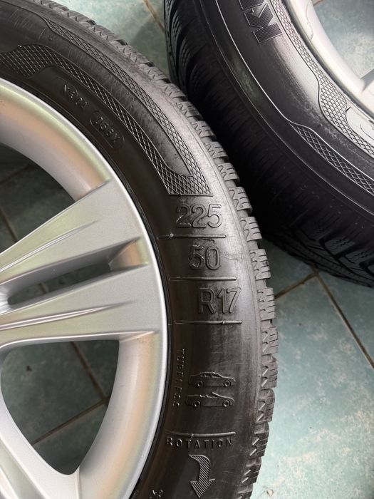 Jante aliaj R17 originale BMW F30 F32  225/50/17 iarna Kleber