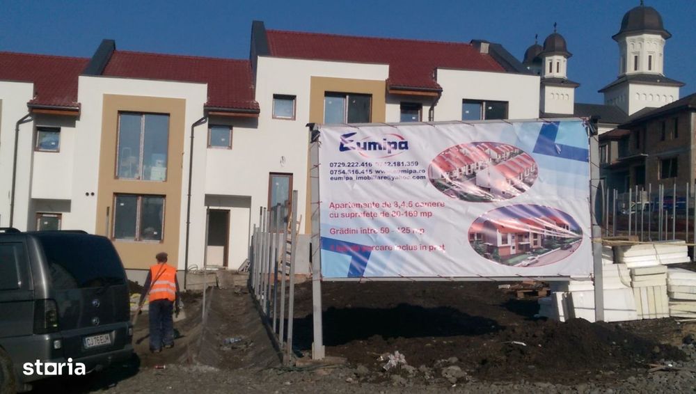 Apartament 3 dormitoare, pod mansardabil, gradina, loc parcare