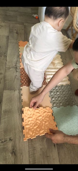 Модульный коврик детский для развития