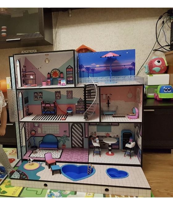 Кукольный домик Lol