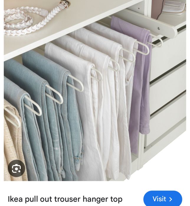 Umeras organizator de pantaloni culisant Ikea