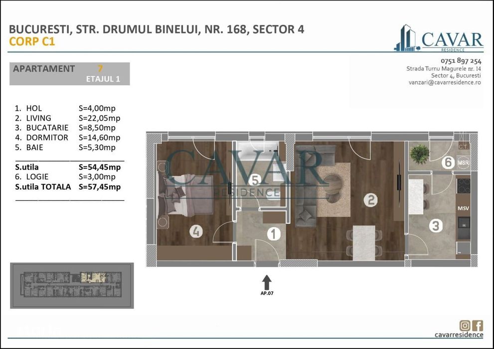 Proiect Nou Drumul Binelui 168 Cavar Residence