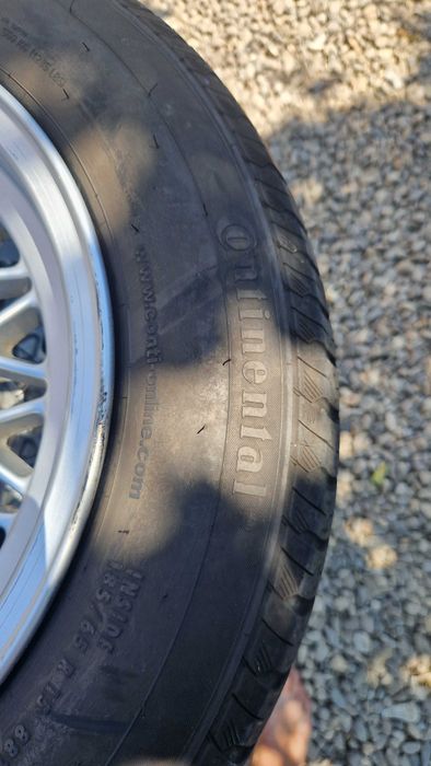 BMW E34 525 джанти със летни гуми 185/65/15 7J×15 5×120  ET20 DOT 0919