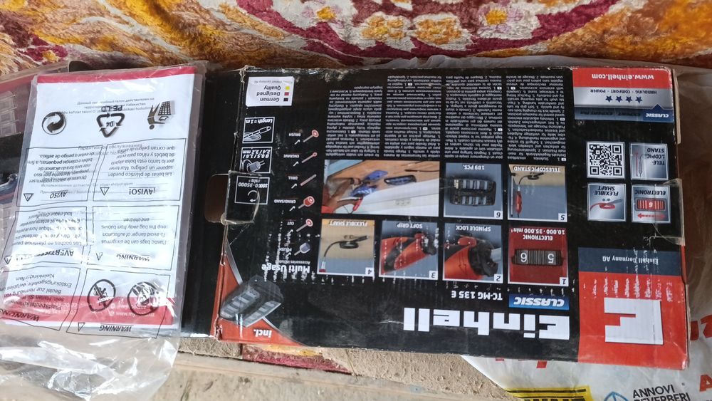 Graver Dremel Einhell TC MG 135e NOVO brusenje graviranje masi
90 KM
B