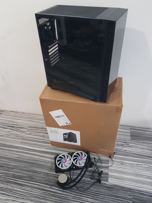Carcasă Gamemax + sursă Aqiris 750w+răcire Aqiris 240 Aio