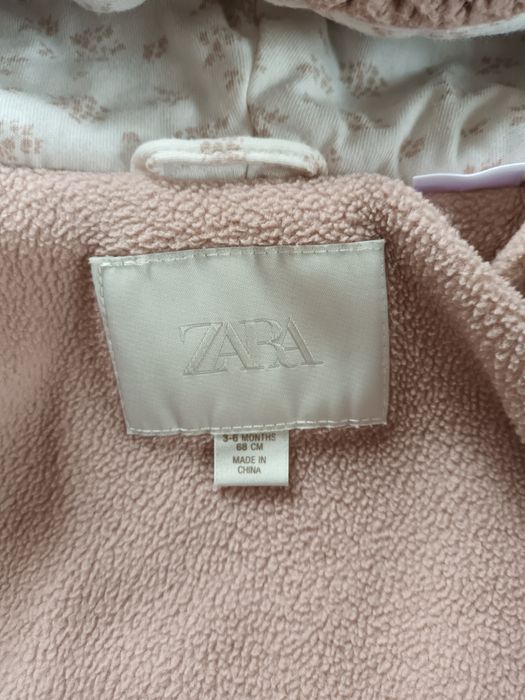 Зимен бебешки гащеризон Zara