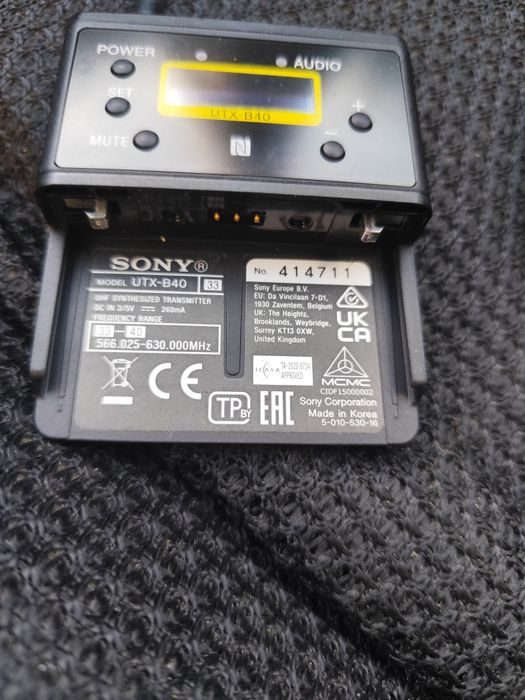 Set Lavalieră, microfon wireless Sony UWP-D21 chit 2 transmitatoare și un receptor!!