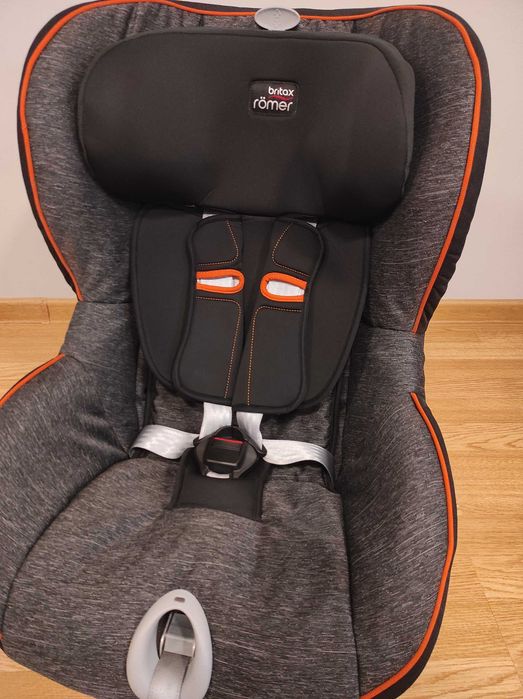 Столче за кола (9-18 кг) Britax Romer KING II LS Black Series Black Marble