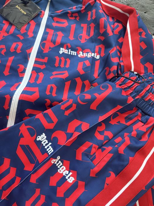 Compleu Palm Angels / Albastru & Rosu / Premium / 2027