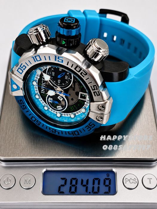INVICTA Foxhound Blue 57 mm, Инвикта нов мъжки часовник