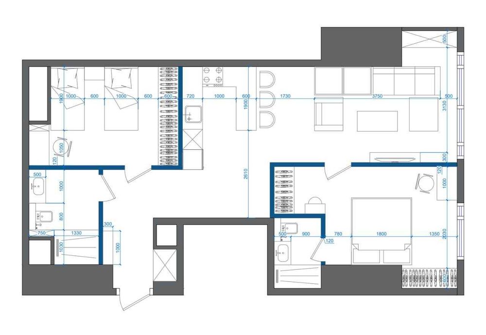 Продажа Квартира  В NEST ONE BLOCK A  Ташкент Nest One